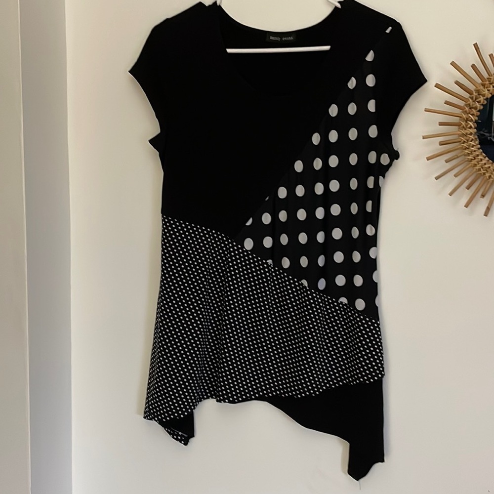 Black summer shirt size s/m